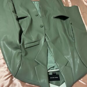 Green Blazer by